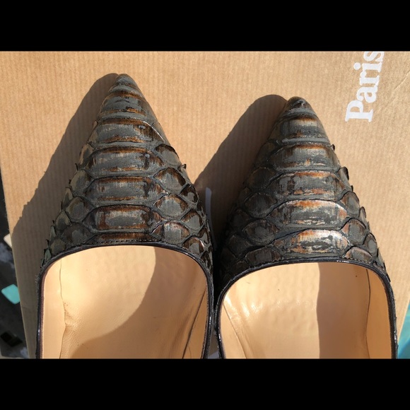 EUC Christian Louboutin Dorepi Python Ltd Ed Sz 40 - Picture 3 of 6